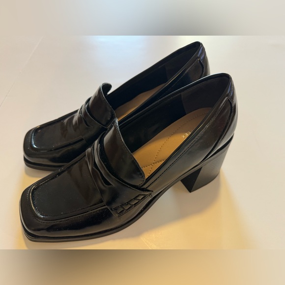 Alfani step n flex Patent leather heeled loafers - Picture 9 of 10